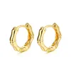 Hoop Huggie Simple Hexagon Circle Earrings Gold Plated Korean Earring Jewelry Accessories For WomenHoop5117167