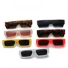 Small Rectangle Women Sun Men UV Shades Retro Square Black Sunglasses Luxury Glasses White Decoration Eyewear 220629