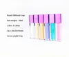 Eyeshadow Liquid Eye Shadow Cream Foundation Makeup Matte färgglad concealer Tint Primer Cosmetics Customzied 10 ml Purple Metal Tube