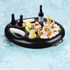 Flotador inflable de verano, Enfriador de cerveza, mesa de juego de agua, flotador, bandeja de cerveza, cubo para fiesta, portavasos para Fiesta EN LA Piscina de natación 22066011391