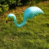 Flamingo Lawn Decoration Artificial Plastic Figurines Yard Ornament Lifelike Arts Wedding Garden Ornaments 220721