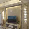 Moderne clair K9 cristal LED applique murale fond TV éclairage mural salon chambre chevet rectangulaire Simple hôtel ingénierie couloir lumières