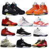 Jumpman 5 5s Men Basketball Shoes Concord Easter Mars For Her Aqua Oreo Green Bean Jade Horizon Racer Blue 2022 Women Authentic Trainers Sneakers