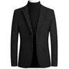 Haute qualité hommes laine costume manteau mélanges de laine blazers occasionnels hommes costume haut mâle solide affaires décontracté hommes manteaux et vestes 220527