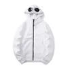 Felpe con cappuccio da uomo Felpe Streetwear Hip Hop Uomo Round Lens CP Felpa Pullover Puro cotone con cappuccio in pile Warm Harajuku Oversize Hoodi U1