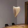 ペンダントランプ木製の鳥の巣LEDシャンデリアノルディッククリエイティブリビングダイニングルームアイランドベッドルームキッチンランプホームデコアートluminairependan