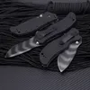 New Z0350 Flipper Folding Knife S30V Titanium Coating Drop Point Blade G10 with Stainless Steel Sheet Handle Ball Bearing Fast Open Poket Folder Knives 3 Blade Styles