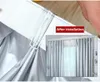 Curtain & Drapes Blackout Curtains With Coated Lining Thickened Light Waterproof Blocking Thermal Insulated Window Panels For Bedroom