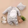 Newborn Little Baby Girls Boy Clothes Cute Animal Totoro Costume Bebes New Born Rompers Twin Infant Clothing Jumpsuit Hat Set G220510