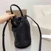 Canvas Small Bucket Women Designer Crossbody Bags Luxury Handbag Shoulder Lucky-bag Leather Female Purses 220413