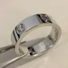 3 diamants Love ring 5.5mm V or 18K ne se fanera jamais bague de mariage reproductions officielles de marque de luxe Avec boîte couple bagues la plus haute qualité de comptoir