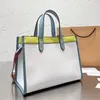 High Quality Leather Women Totes Fashion High Capacity Designer Luxury Letter Printing Women's Cross Body Single-Shoulder Portable Travelling Bags