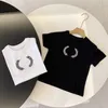 Boys Girls T-shirts Designer Kids Tees Fashion Letter Printed Tops Parent Child Tshirt Men Women Family Outfits 18 Styles Size 90-150 S-2XL