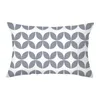 Kuddefodral Geometrisk kudde Corde Corque Throw Pillows Sofa Cushion Color Rands Cover 30x50 Nordic Style Polyester Pillow 220623