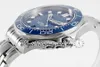 ZF Diver 300m ZF210.30.42.20.03.001 Mens Watch A8800 Automatic Ceramic Pezel Blue Mond