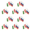 Australien und Russland Union Freundschaft Broschen Anstecknadel Flagge Abzeichen Brosche Pins Abzeichen 10 Stück viel