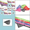 4 taglie regolabile Pet Dog Bandana Sciarpa Collare Fazzoletto da collo Triangolo Collari Cat Puppy Drop Delivery 2021 Guinzagli Forniture Casa Giardino Hyu