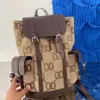 Wysokiej jakości torby szkolne Luksusowe skóra Christopher Plecaks Designer Backpack280Q