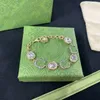 Bracelet de diamant vintage Femmes de créateurs Bijoux pour les bracelets de chaîne de bijoux pour femmes