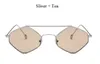 Sunglasses Metal Double Beam Square Women Glasses Men Rhombus Small Frame Sun Vinatge Brand Designer 11 Colors GafasSunglasses8240831