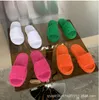 Women Summer Slippers bench shoes Stylish comfortable female lady thick bottom soft sole flat Woolly slippers round toe female non slip versatile sandals G72625