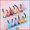 Charms Jewelry Findings Components Creative Resin Pearl Milk Tea Bubble Fruit Juice Cup Bottle Pendant For Jewelr Dhszz