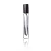 10 ml Square Favor Mini Clear Glass Essential Oil Parfym Bottle Spray Atomizer Portable Travel Cosmetic Container Parfymflaskor C0621G03