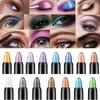 Göz Farı Kalemi Kalıcı Su Geçirmez 15 Renk Göz Farı Pencial Makyaj Araçları Liner Kombinasyonu Gözler Güzellik Araçları