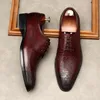 EUR46 Black / Coffee / Brown Mens Business Sapatos