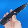 Promotion Allvin R5604 Flipper Pliage Couteau D2 Black Titanium Rebatium Point Point Point en acier en acier inoxydable G10 Handle Ball Bouning Edc Couteaux avec sac en nylon