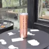 20oz Skinny Rose Gold Leopard Tumbler 25 Stück GA Warehouse Slim Wasserflasche Tolles Trinkgeschirr als Geschenk für Kaltes und Heißes DOMIL1175