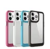 Coques de téléphone en TPU acrylique transparent de qualité supérieure pour iPhone 13 12 11 Pro Max Mini XS XR X 8 7 plus Samsung S22 S21 S20 Ultra FE deuxième génération 2022