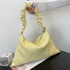 Designer Femmes pliés Sacs à bandoulières Sac sous arme en cuir vert jaune aisselle aisselle crossbody sac à main sac à main