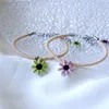 Mulheres doces margaridas charme pulseiras de moda Acessórios artesanais Meninas de corda de corda Bracelets feminino jóia feminina