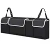 Hög kapacitet Justerbar billagringsbox Backseat 4 Bag Trunk Organizer Multi-Use Oxford Car Seat Back Arrangörer