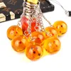 Keychains Anime Super Goku Keychain 3d 17 Stars Cosplay Crystal Ball Key Chain Toy Gift Ring Accessories4825069
