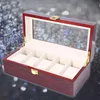 New Jewelry Watch cases Display Box Collection Case Holder Organizer Metal Buckle Storage Exhibition Hall Shop Home etc236j263C4624549