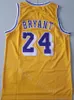 Mężczyźni Vintage Bryant Jersey 8 Retro Basketball Countback All Stitched Yellow Purple White Black Blue Red Beige Drużyna dla fanów sportowych oddychających wysokiej jakości