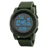 Reloj inteligente de lujo para hombre, analógico, Digital, militar, deportivo, LED, resistente al agua, reloj masculino, reloj inteligente