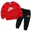 New Clothing Sets spring and autumn new boy girl baby cool and handsome two-piece set for kids