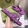 Erkekler Kadın Tuval Terlik En Kaliteli Retro Flip Flops Tasarımcı Çiftler Sandal Düz Alt Klasik Plaj Termeri Kadınlar Yaz Moda Boş Zaman Ev Sandalet