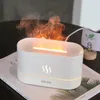 180 ML USB Diffuseur D'huiles Essentielles Simulation Flamme Humidificateur À Ultrasons Bureau À Domicile Désodorisant Parfum Apaisant Sommeil Atomiseur