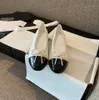 Ladies casual shoes flat fashion round head leather bow ace slippers bag ballet shoes size 35-41 with box