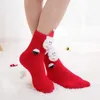 12 par Prezent Coral Plush Socks Womens Winter Plush Home Floor Socks Nowy rok Świąteczne skarpetki żeńskie