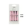 FALSE NAILS 24PCS nagelkonst fast färg lång balett bärbar tryck på full täckning färdiga naglar mode manikyr dekoration prud22