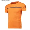 T-shirt da uomo 2021 F1 Sito ufficiale McLaren Camicia T-shirt casual estiva Moto da corsa Pilota maschile Downhill 3D Top 8742
