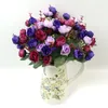 Dekorative Blumen Kr￤nze Hochzeit Orament Fake Artificial Plants Party Supplies Rose Bouquet Home Decor FlowerDecorative