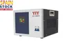 Spanien Warehouse Automatisk spänningsregulator Stabilisator SVC-3000VA AC150-250 till 220V 4% Servotyp Singfas Färgglada Display Home Office med hjälp av