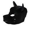 Nieuwe Kleurrijke sexyy Cosplay Rollenspel Hond Volledige Hoofd Masker Zacht PU Leer Puppy BDSM Bondage Kap Volwassen sexy Speelgoed voor Vrouwen Mannen Homo