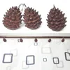 Hangers & Racks 12 Pcs Natural Pine Cones Po Props Accessories Christmas Decoration Tree Toppers Pinecone Xmas Year DIY Party